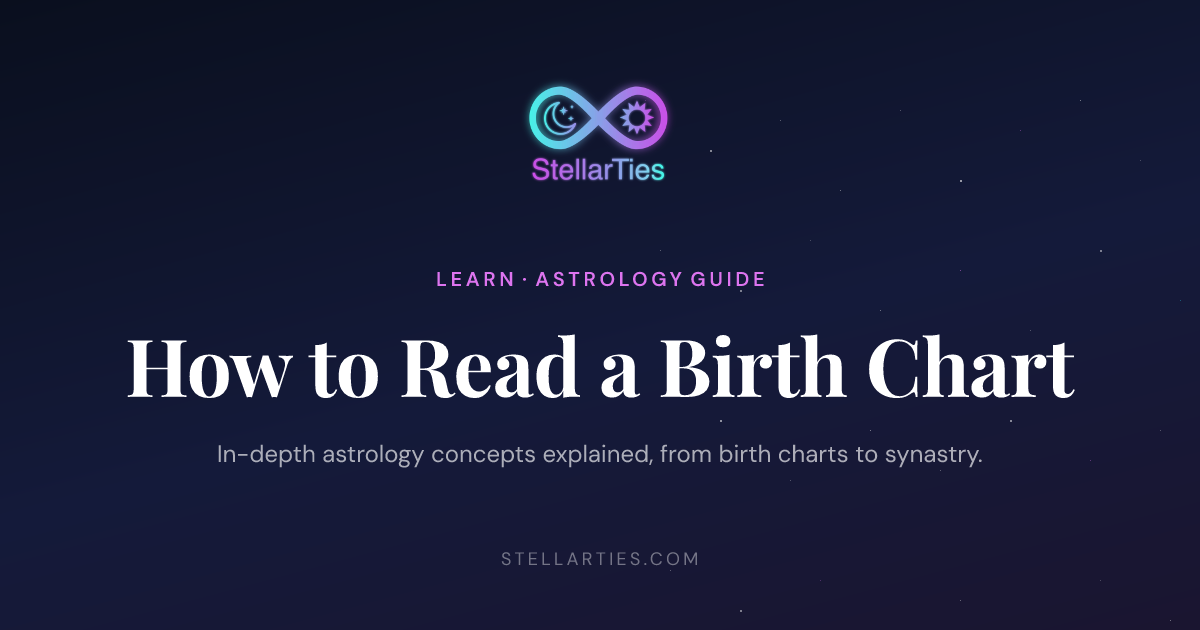 How to Read a Birth Chart: Step-by-Step for Beginners